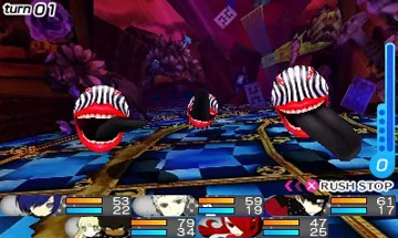 Persona Q - Shadow of the Labyrinth (Japan) screen shot game playing